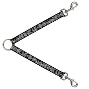 Dog Leash Splitter - BUCKLE-DOWN Shapes Black/Camo White/Black Dog Leash Splitters Buckle-Down   