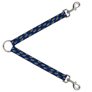 Dog Leash Splitter - Bass Fish/Water Bubbles Dog Leash Splitters Buckle-Down   