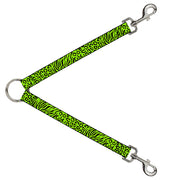 Dog Leash Splitter - Cheebra Green/Black Dog Leash Splitters Buckle-Down   