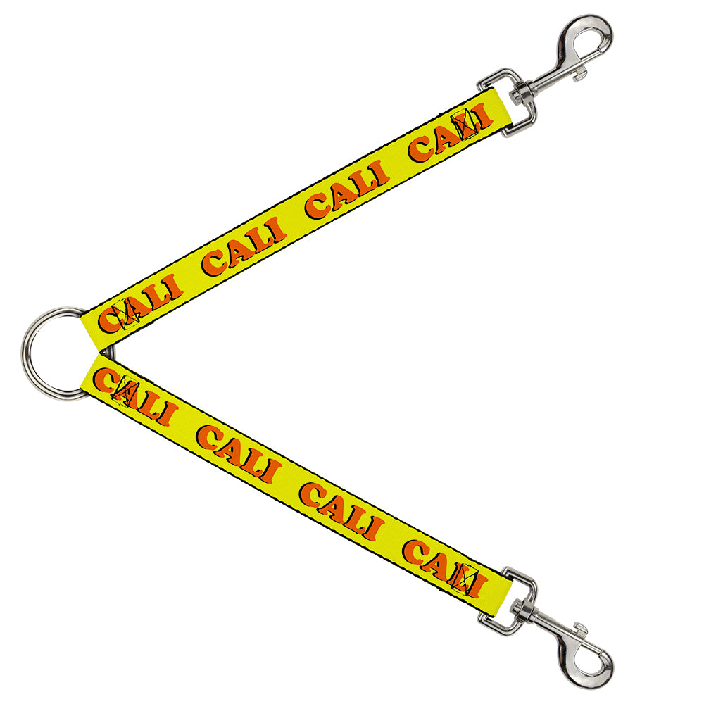 Dog Leash Splitter - CALI Yellow/Orange Dog Leash Splitters Buckle-Down   