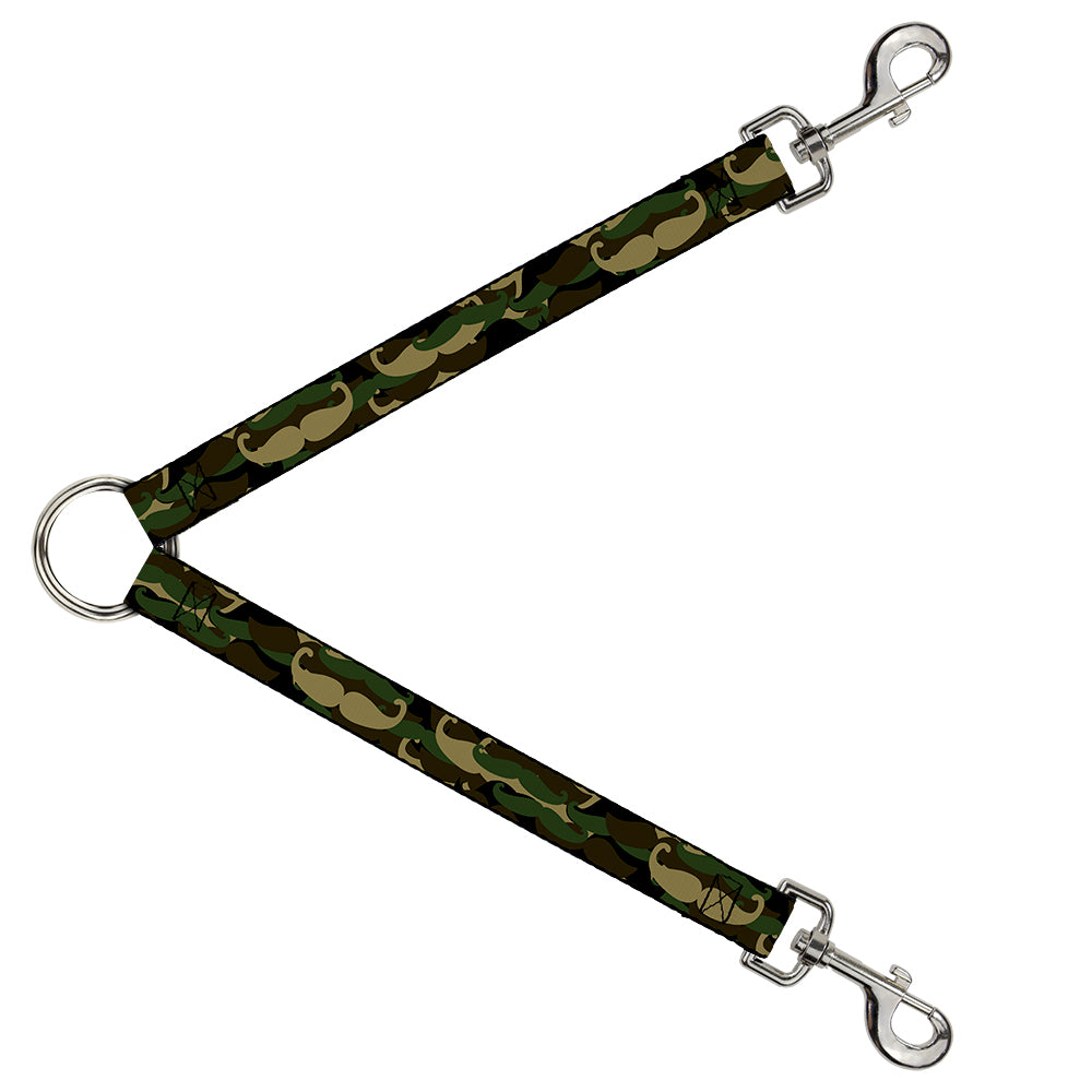 Dog Leash Splitter - Camo'stache Dog Leash Splitters Buckle-Down   