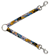Dog Leash Splitter - Cali License Plates Stacked Dog Leash Splitters Buckle-Down   