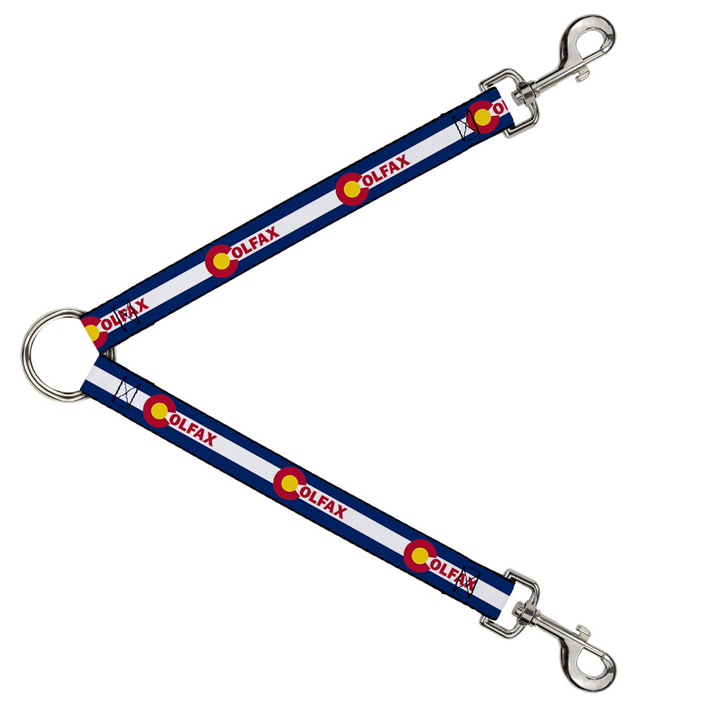 Dog Leash Splitter - Colfax Colorado Flag Dog Leash Splitters Buckle-Down   