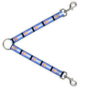 Dog Leash Splitter - Colorado Flags Pastel Dog Leash Splitters Buckle-Down   