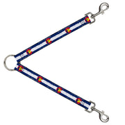 Dog Leash Splitter - Colorado Flag/Fisher Weathered Dog Leash Splitters Buckle-Down   