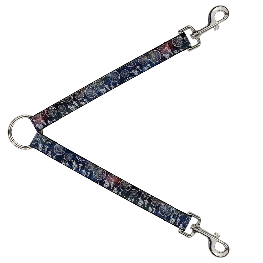 Dog Leash Splitter - Dream Catcher Galaxy/White Dog Leash Splitters Buckle-Down   
