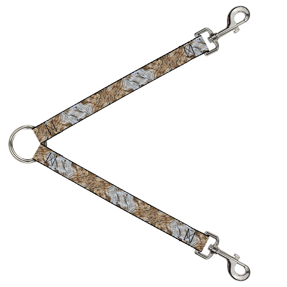 Dog Leash Splitter - Driftwood Grain Dog Leash Splitters Buckle-Down   