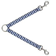 Dog Leash Splitter - Golf Balls Blue/White Dog Leash Splitters Buckle-Down   
