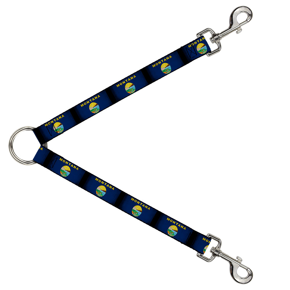 Dog Leash Splitter - Montana Flags2 Dog Leash Splitters Buckle-Down   