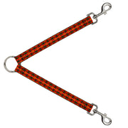 Dog Leash Splitter - Mini Navajo Tan/Rust/Olive/Black Dog Leash Splitters Buckle-Down   
