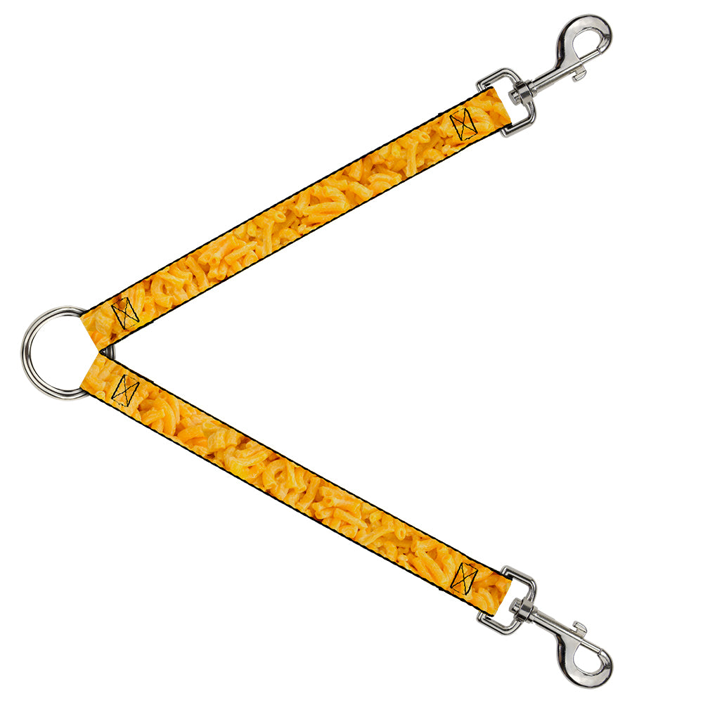 Dog Leash Splitter - Mac & Cheese Vivid Dog Leash Splitters Buckle-Down   