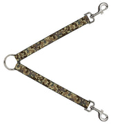 Dog Leash Splitter - Mud Flap Girls Camo Browns Dog Leash Splitters Buckle-Down   