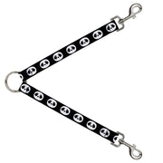 Dog Leash Splitter - Panda Face Black/White Dog Leash Splitters Buckle-Down   