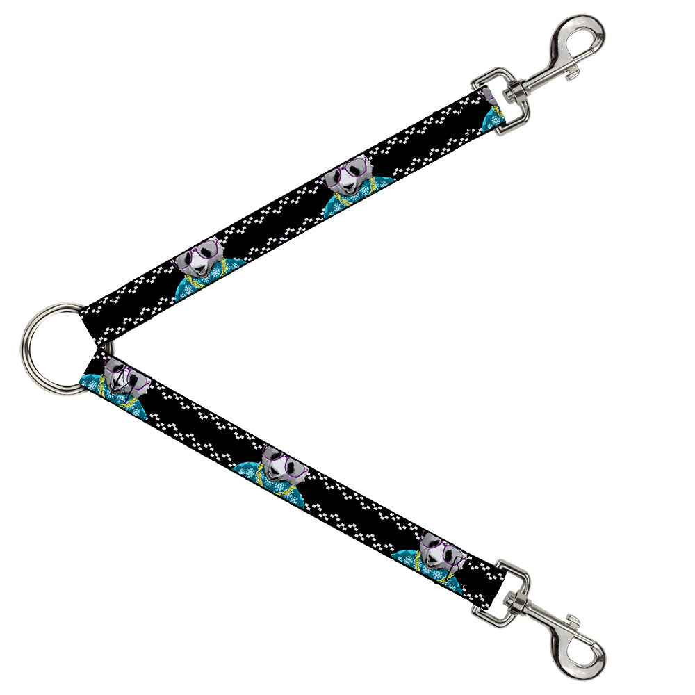 Dog Leash Splitter - Panda Bling Dog Leash Splitters Buckle-Down   