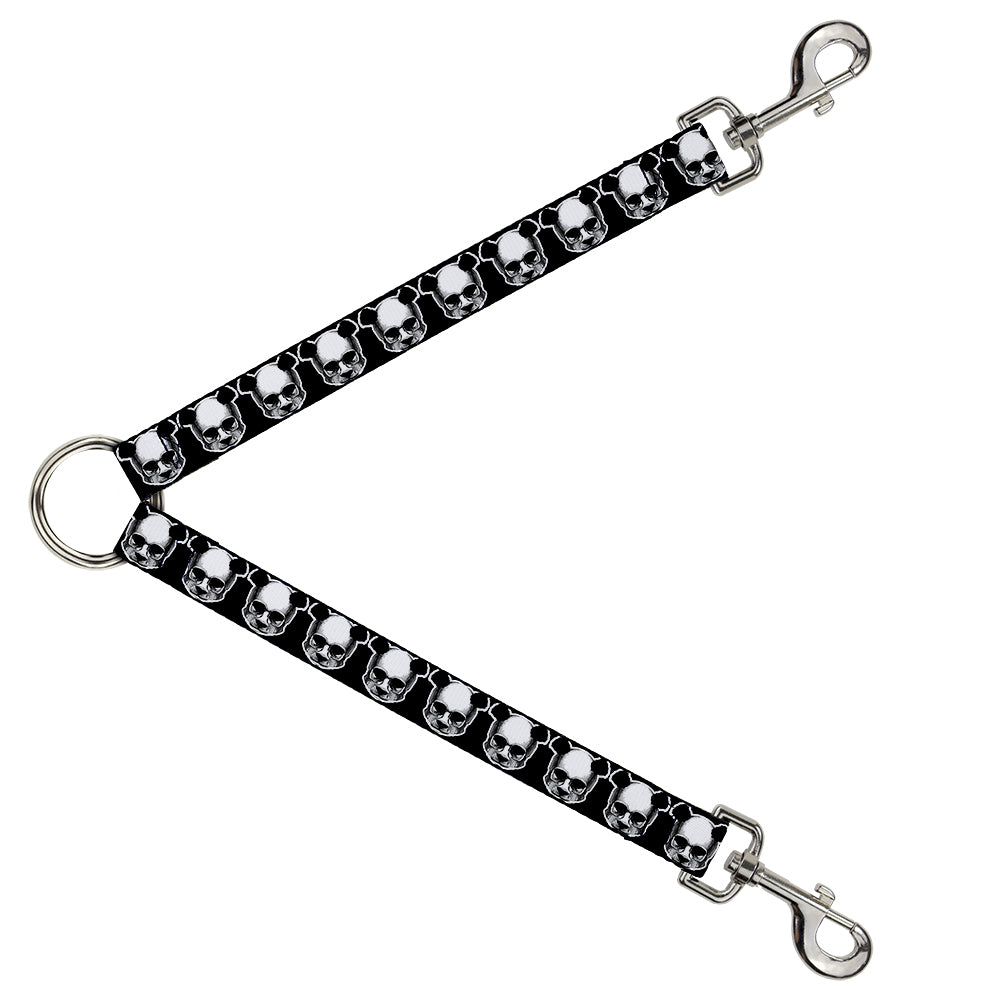 Dog Leash Splitter - Panda Skulls Dog Leash Splitters Buckle-Down   
