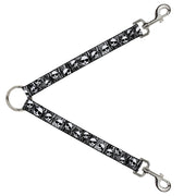 Dog Leash Splitter - Panda w/Sunglasses & Palm Trees Dog Leash Splitters Buckle-Down   