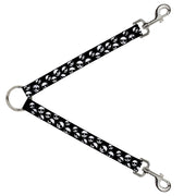 Dog Leash Splitter - Multi Panda w/Sunglasses Black/White Dog Leash Splitters Buckle-Down   