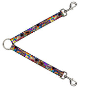 Dog Leash Splitter - Pets & Snacks Rainbow Collage Dog Leash Splitters Buckle-Down   