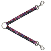 Dog Leash Splitter - Portland Vivid Skyline Cosmic Roses Dog Leash Splitters Buckle-Down   