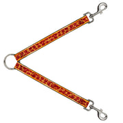 Dog Leash Splitter - Pepperoni Pizza w/Crust Vivid Dog Leash Splitters Buckle-Down   