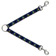 Dog Leash Splitter - Pennsylvania Flags/Black Dog Leash Splitters Buckle-Down   