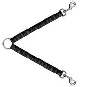 Dog Leash Splitter - Pine Tree Silhouettes Black/Grays Dog Leash Splitters Buckle-Down   