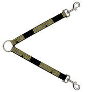 Dog Leash Splitter - SWAG Black/Bling Dog Leash Splitters Buckle-Down   