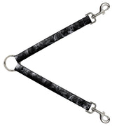 Dog Leash Splitter - Smoke Black/Grays Dog Leash Splitters Buckle-Down   