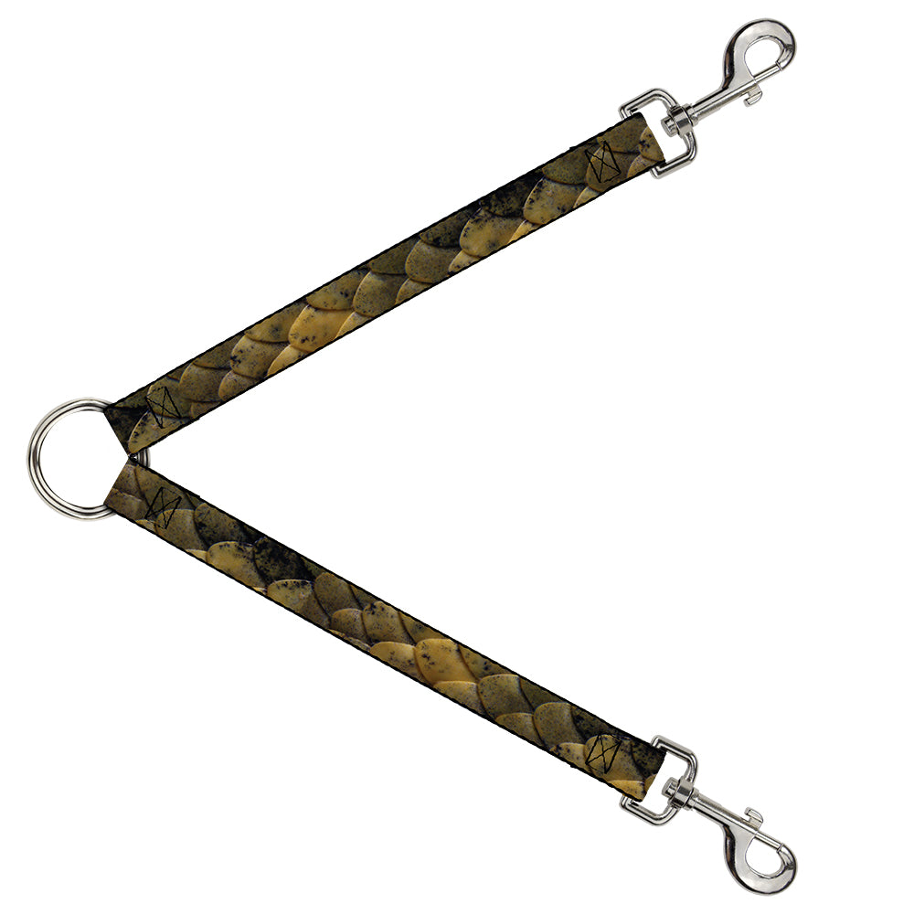 Dog Leash Splitter - Snake Skin CLOSE-UP Dog Leash Splitters Buckle-Down   