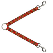 Dog Leash Splitter - Tartan Plaid2 Red/Green/Yellow Dog Leash Splitters Buckle-Down   