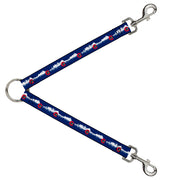 Dog Leash Splitter - Colorado Snowboarder/Snowy Mountains Weathered Dog Leash Splitters Buckle-Down   