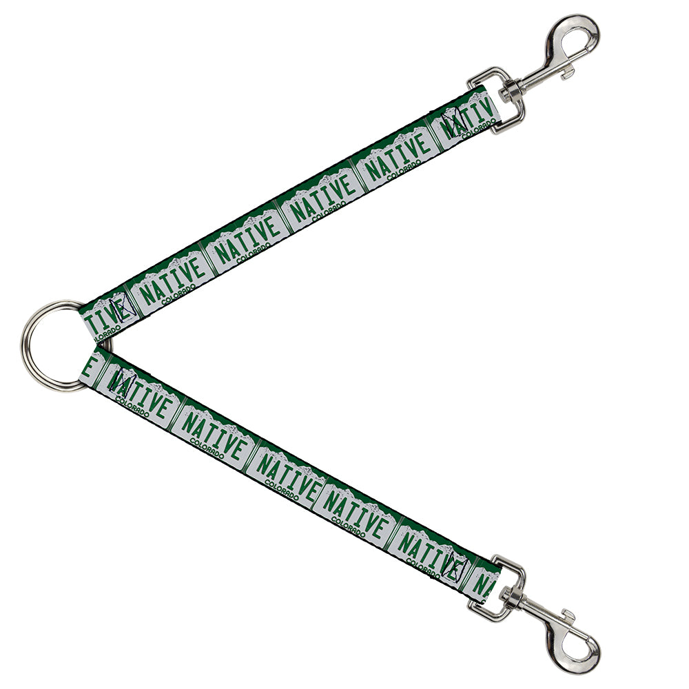 Dog Leash Splitter - Colorado License Plate NATIVE Dog Leash Splitters Buckle-Down   