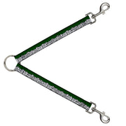 Dog Leash Splitter - Colorado Mountains Green/White/Black Text Dog Leash Splitters Buckle-Down   