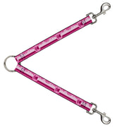 Dog Leash Splitter - Colorado Paw/Mountains Pinks Dog Leash Splitters Buckle-Down   
