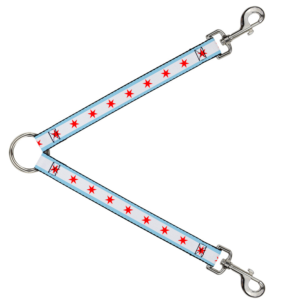 Dog Leash Splitter - Chicago Flags Dog Leash Splitters Buckle-Down   