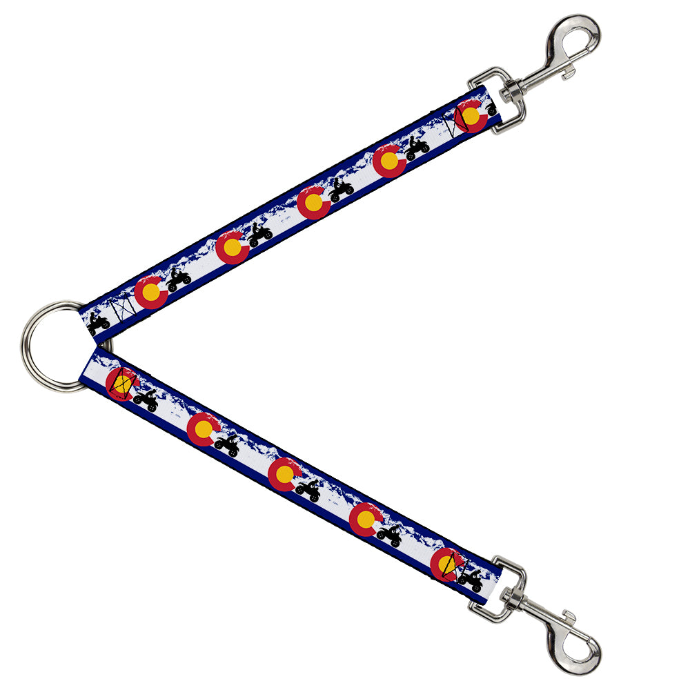 Dog Leash Splitter - Colorado/ATV Rider/Mountains Dog Leash Splitters Buckle-Down   