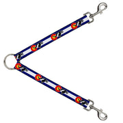 Dog Leash Splitter - Colorado/Freestyle Motocross Superman Dog Leash Splitters Buckle-Down   