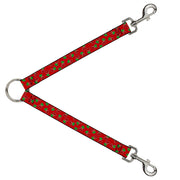 Dog Leash Splitter - Cherries2 Scattered Red Dog Leash Splitters Buckle-Down   