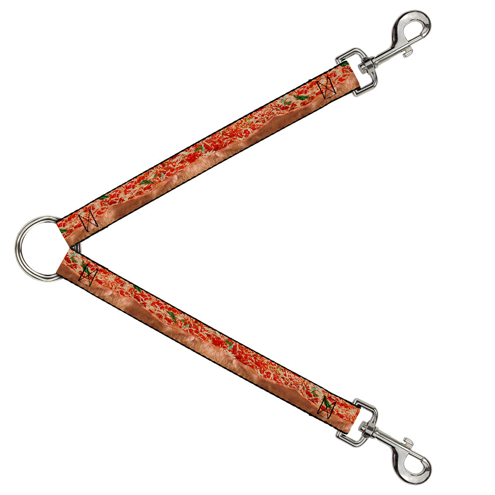 Dog Leash Splitter - Chicago Style Pizza Vivid Dog Leash Splitters Buckle-Down   
