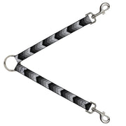 Dog Leash Splitter - Chevron Weathered Black/Grays Dog Leash Splitters Buckle-Down   