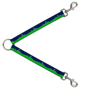 Dog Leash Splitter - Seattle Skyline Navy/Gray/Green Dog Leash Splitters Buckle-Down   