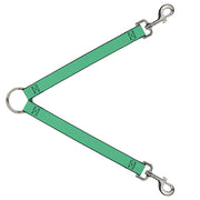 Dog Leash Splitter - Solid Rainforest Green Dog Leash Splitters Buckle-Down   