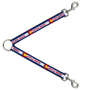 Dog Leash Splitter - Colorado CASTLE ROCK Flag Blue/White/Red/Yellows Dog Leash Splitters Buckle-Down   