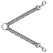 Dog Leash Splitter - Soccer Balls Stacked Dog Leash Splitters Buckle-Down   