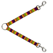 Dog Leash Splitter - Summer Essentials Color Block 7 Dog Leash Splitters Buckle-Down   
