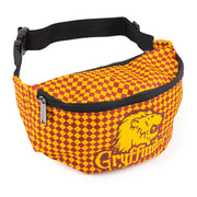 Fanny Pack - Harry Potter Gryffindor Lion with Shield Argyle Gold Burgundy Fanny Packs Harry Potter