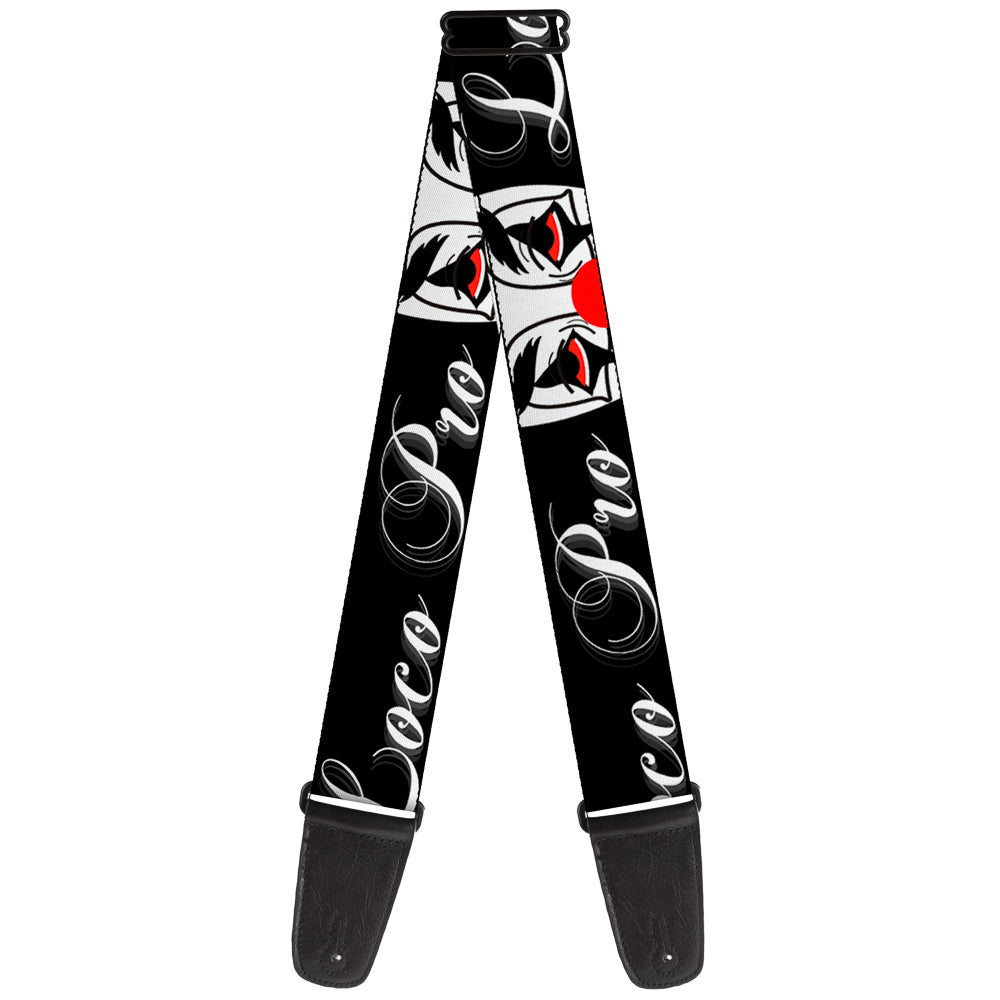 Guitar Strap - Loco Pro Clown Guitar Straps Buckle-Down   