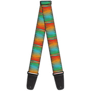 Guitar Strap - Scribble Zarape Fade Brown/Multi Color Guitar Straps Buckle-Down   