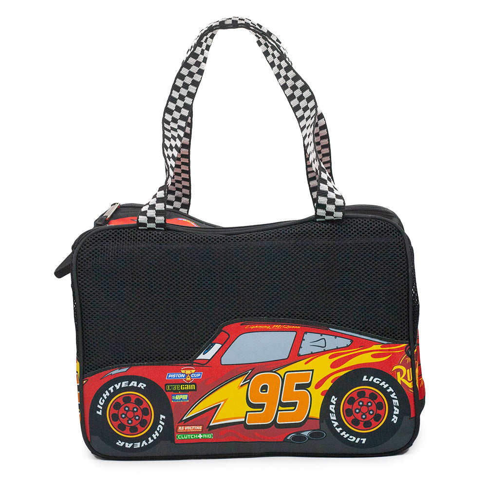 Buckle-Down Pet Carrier - Cars Lightning McQueen Car Pet Carriers Disney   