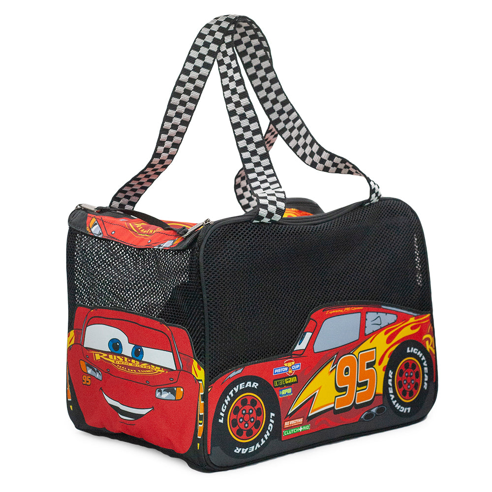 Buckle-Down Pet Carrier - Cars Lightning McQueen Car Pet Carriers Disney   